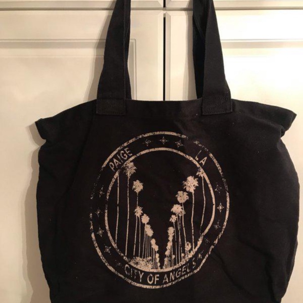 Paige Denim Acid Wash Tote
